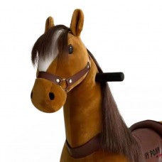 MY PONY ride on Horse - Small/Chestnut Horse