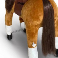 MY PONY ride on Horse - Small/Chestnut Horse